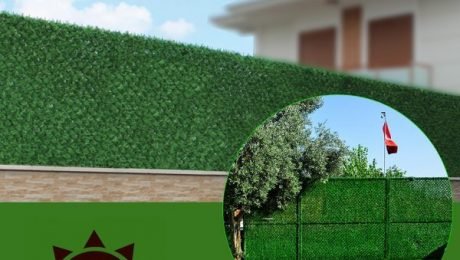 grass fence panel